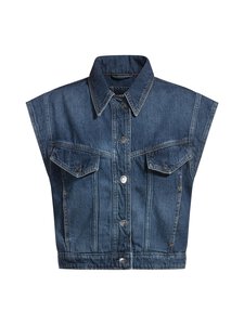 BOSS - Denim- lyhyt farkkuliivi - 452 LIGHT/PASTEL BLUE | Stockmann