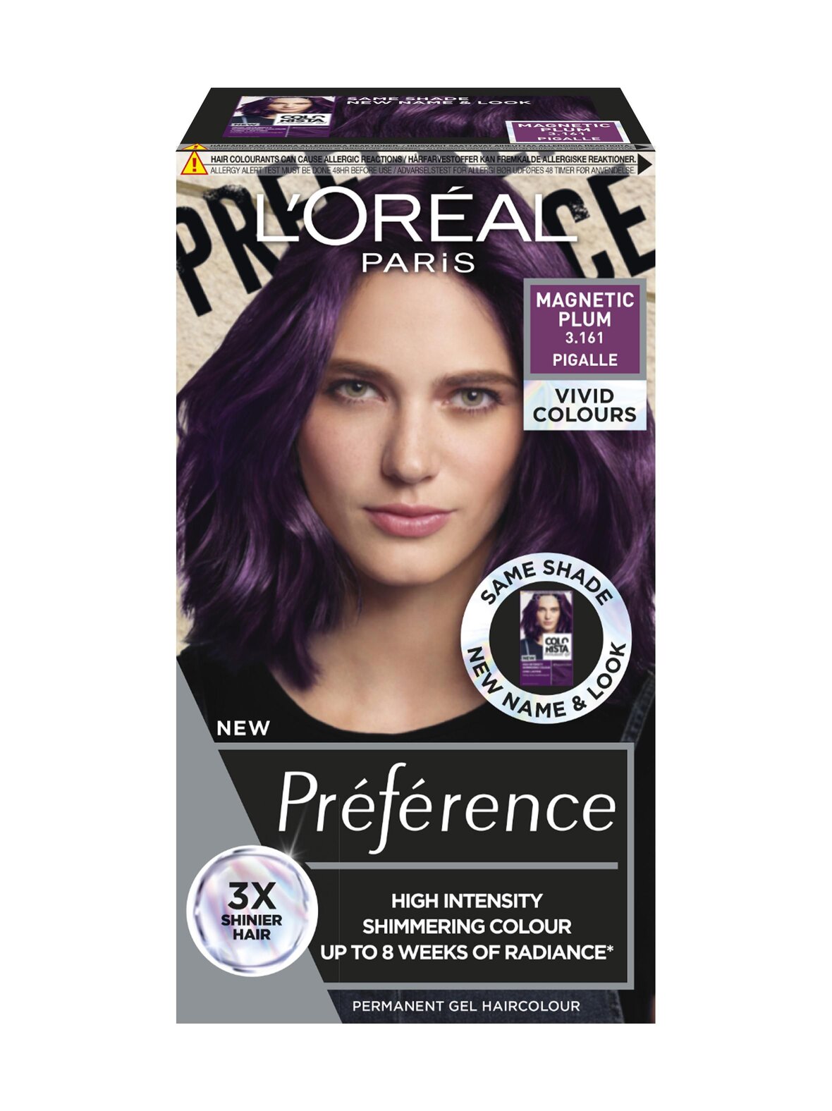 L"'Oréal Paris Préférence vivid colours intensive haircolour -hiusväri