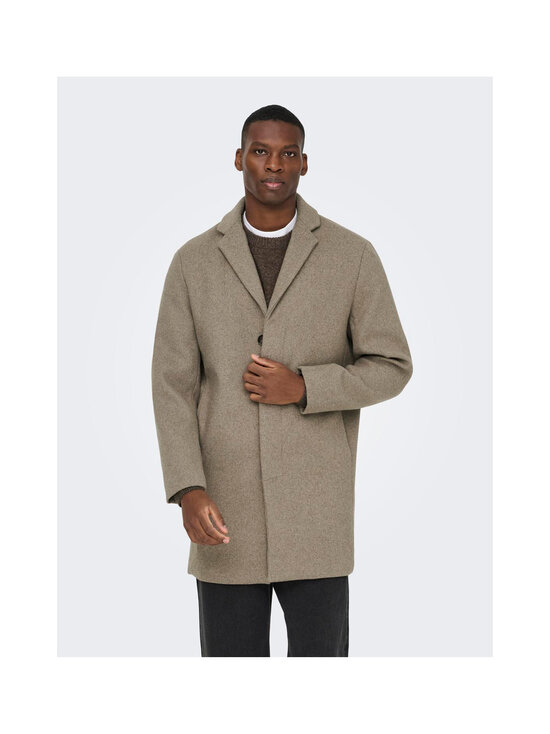 Only & Sons - Mantel OnsAron Wool - GREIGE | Stockmann - photo 5
