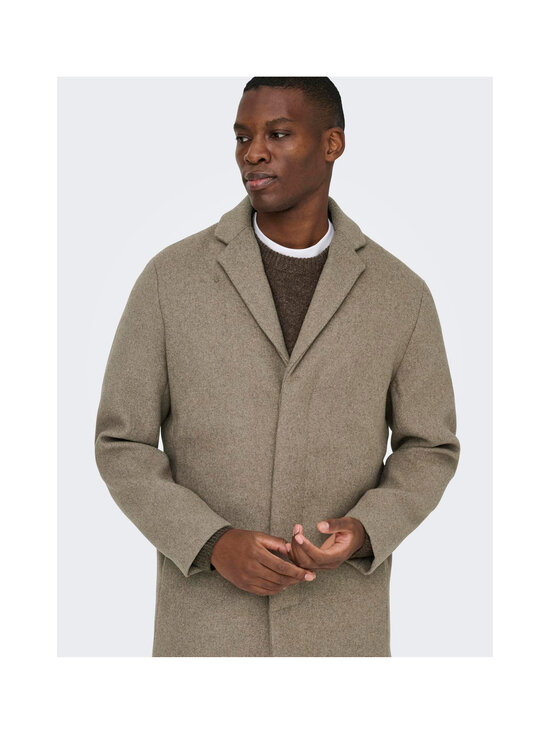 Only & Sons - Mantel OnsAron Wool - GREIGE | Stockmann - photo 7