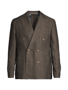 SAND Copenhagen - Bleiser King Double Breasted Classic fit - 280 DARK BROWN | Stockmann