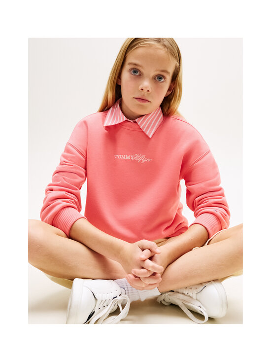 Tommy Hilfiger - Pusa Glitter Crew - TIE TROPICAL BLUSH | Stockmann - photo 6