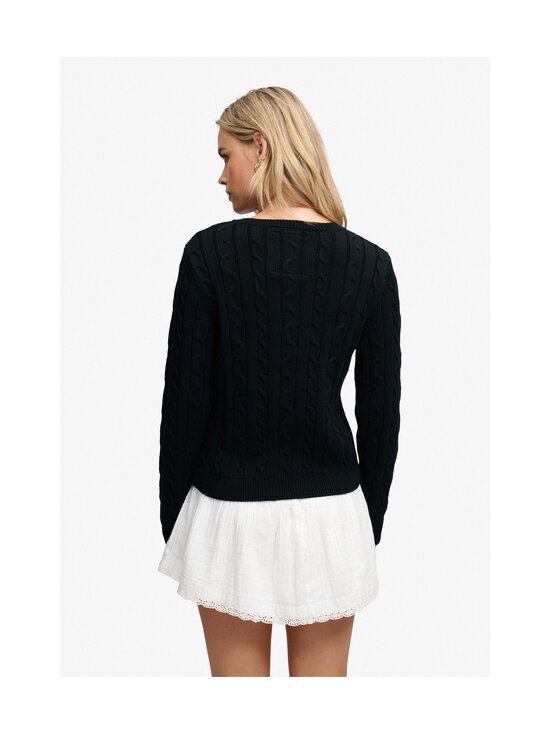 Superdry - Essentials-palmikkoneule - 98T ECLIPSE NAVY | Stockmann - photo 7