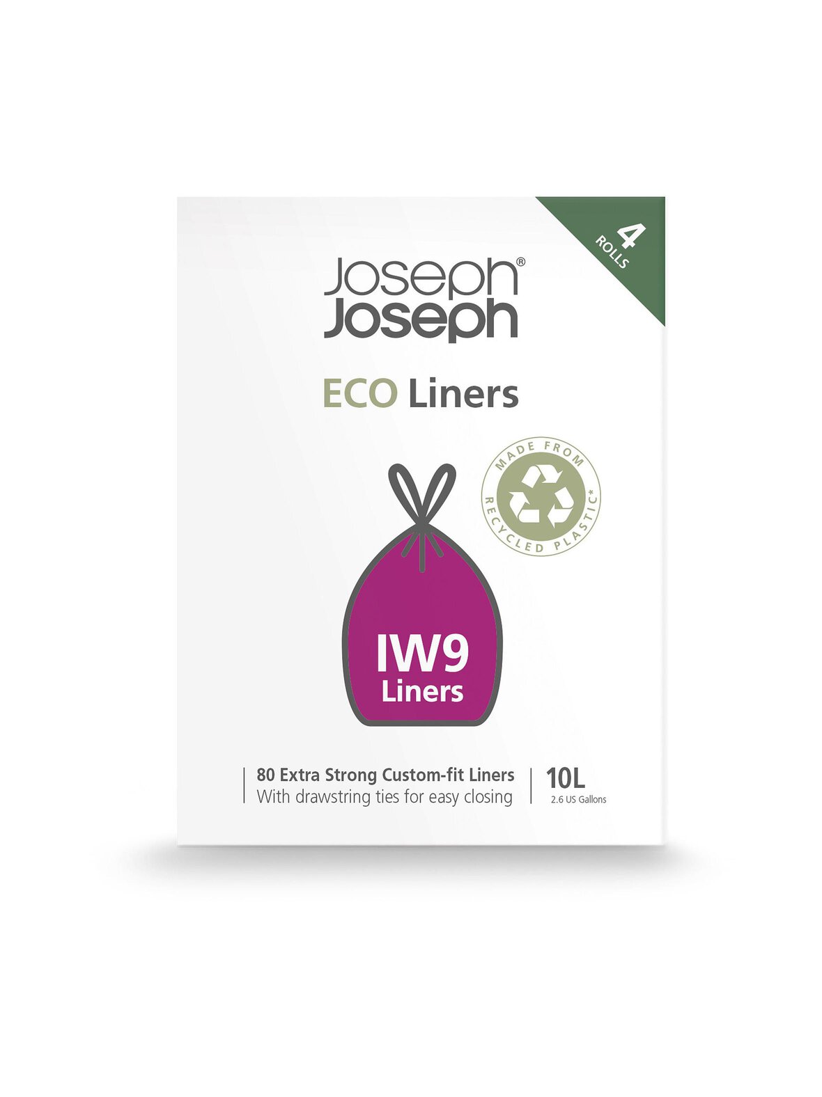 IW9 Eco -jätepussit 10L, 20 kpl