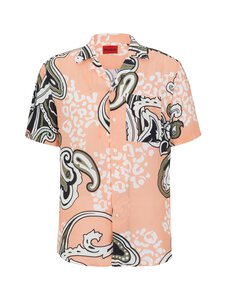 HUGO - Ellino Relaxed Fit -kauluspaita - 630 LIGHT/PASTEL RED | Stockmann