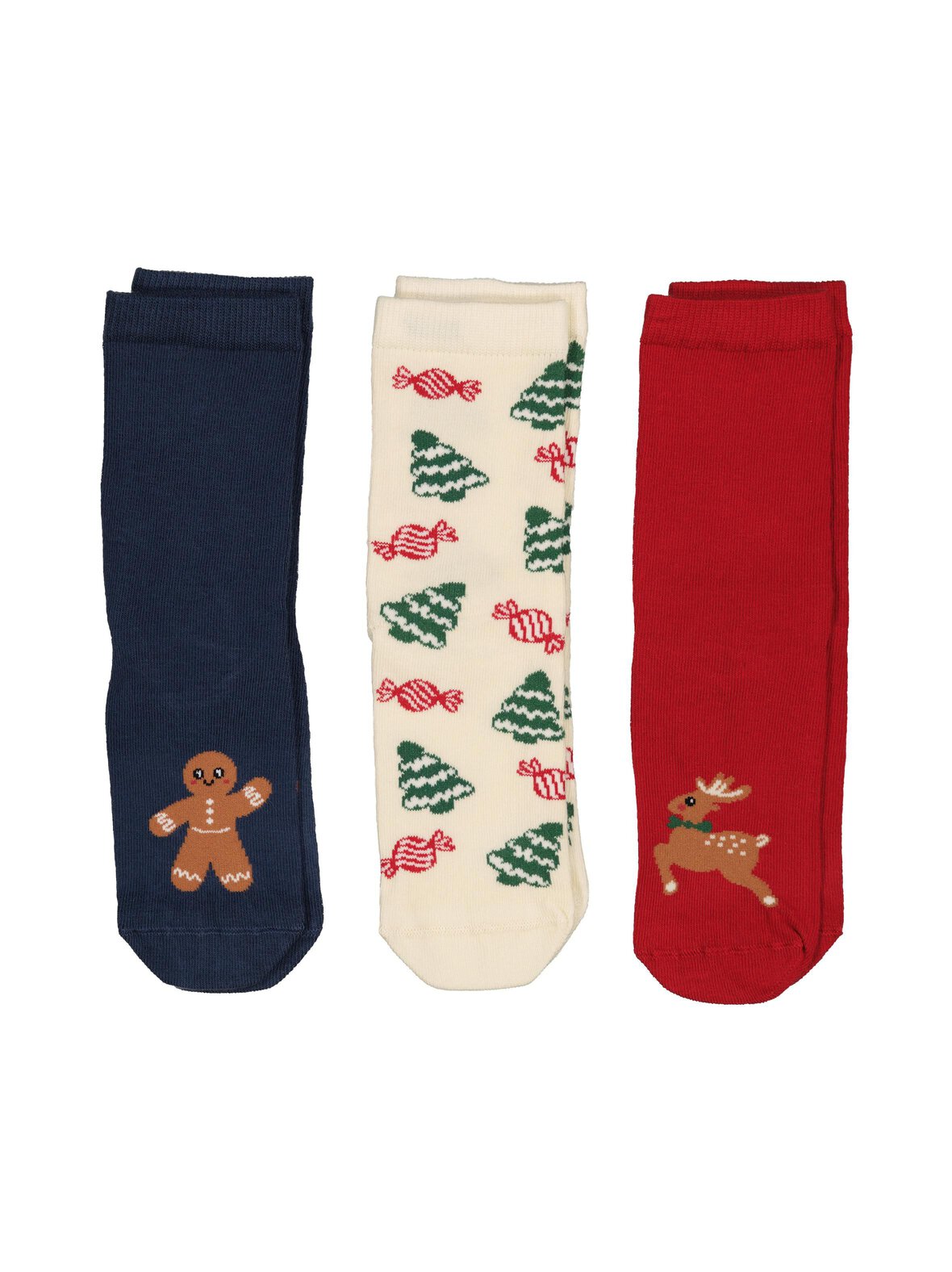 Christmas-sukat 3-pack