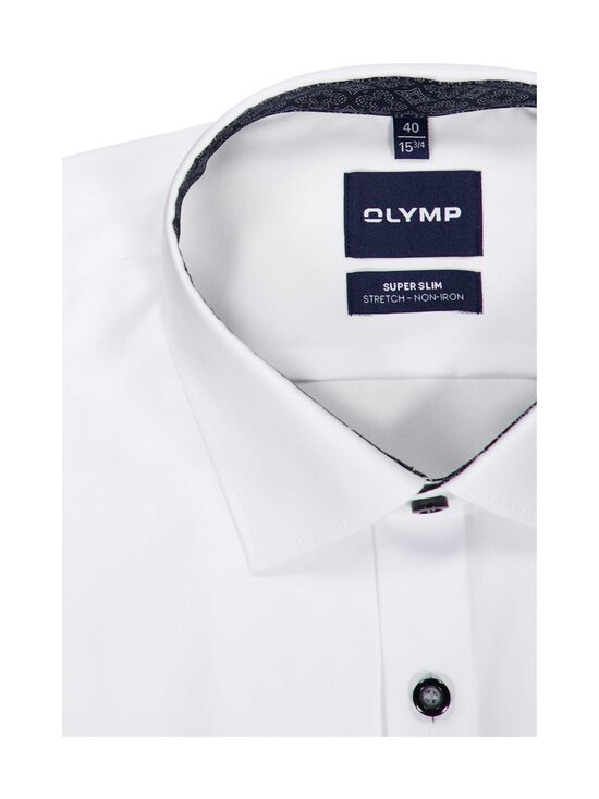Olymp - Super Slim Solid -kauluspaita - 00 WEISS | Stockmann - photo 2