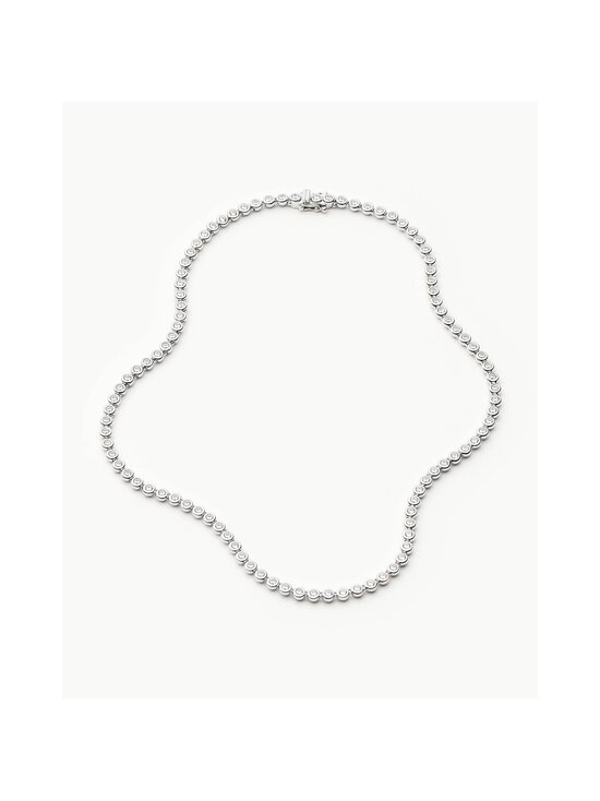 MISSOMA - Tennis Round -kaulakoru - SILVER | Stockmann - photo 2