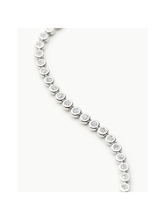 MISSOMA - Tennis Round -kaulakoru - SILVER | Stockmann - photo 3