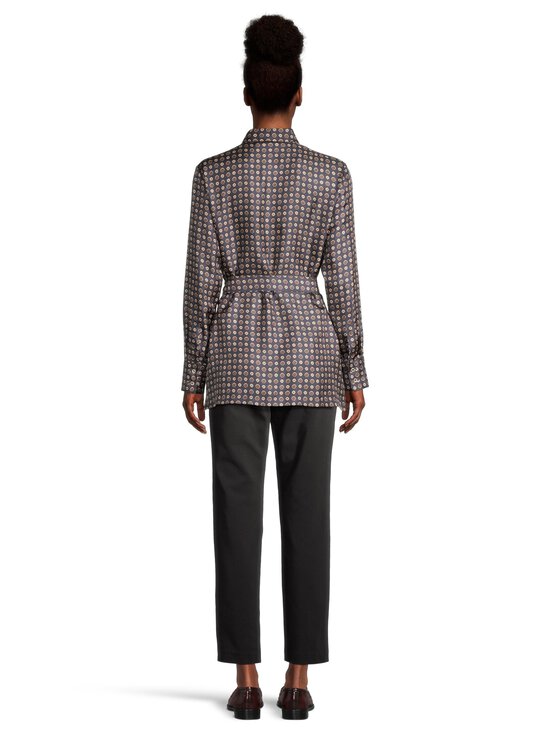 Max Mara Studio - Boccale-silkkipaitapusero - 001 BLAU | Stockmann - photo 3