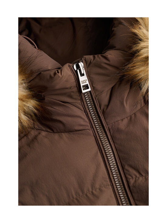 Superdry - Faux Fur Fuji Mid -toppatakki - 9IM BRACKEN BROWN | Stockmann - photo 8