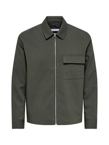 Only & Sons - Särkjakk OnsWill Zip Overshirt - BELUGA | Stockmann