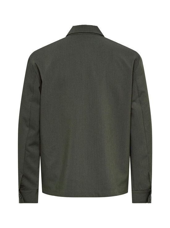 Only & Sons - Särkjakk OnsWill Zip Overshirt - BELUGA | Stockmann - photo 2