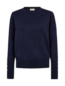 Freequent - Fqkatie adīts džemperis - 7011 NAVY BLAZER | Stockmann