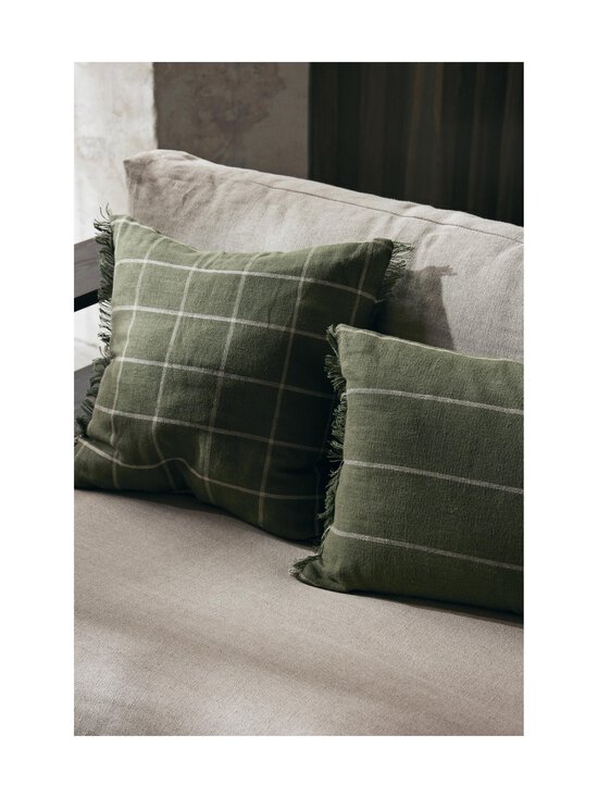 Ferm Living - Linasegust padi Calm Rectangular 40 x 60 cm - OLIVE/OFF-WHITE - photo 2 Ferm Living - Linasegust padi Calm Rectangular 40 x 60 cm - OLIVE/OFF-WHITE | Stockmann - photo 2