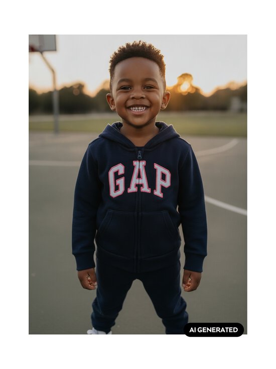 GAP - Logo Full Zip Fleece džemperis ar kapuci - TAPESTRY NAVY | Stockmann - photo 3