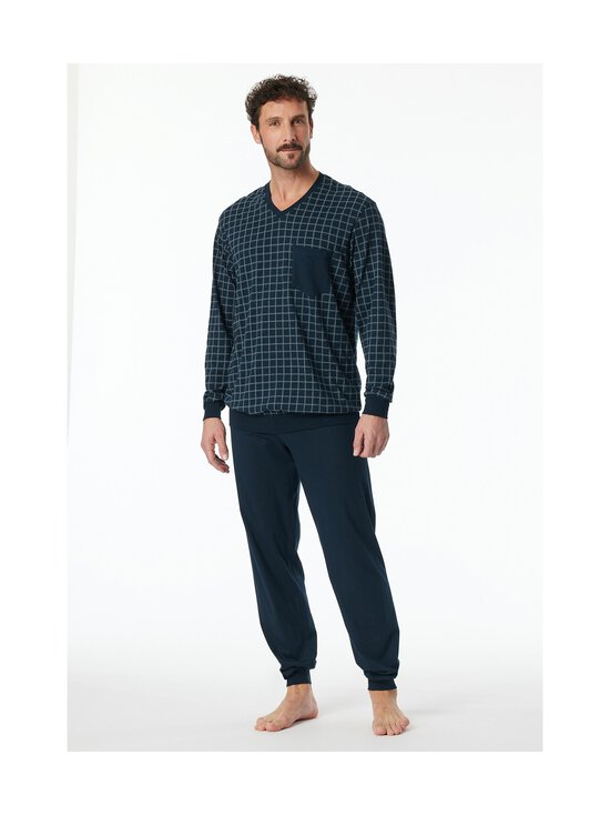 Schiesser - Pyjamahousut ja -paita - 816 JEANSBLAU - photo 3 Schiesser - Pyjamahousut ja -paita - 816 JEANSBLAU | Stockmann - photo 3
