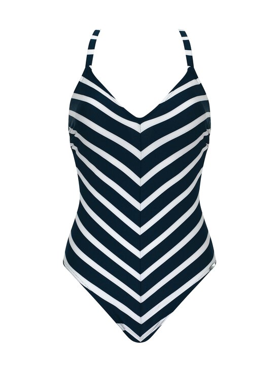 Sunflair - Diagonal Stripe peldkostīms - 30 NIGHT BLUE | Stockmann - photo 1