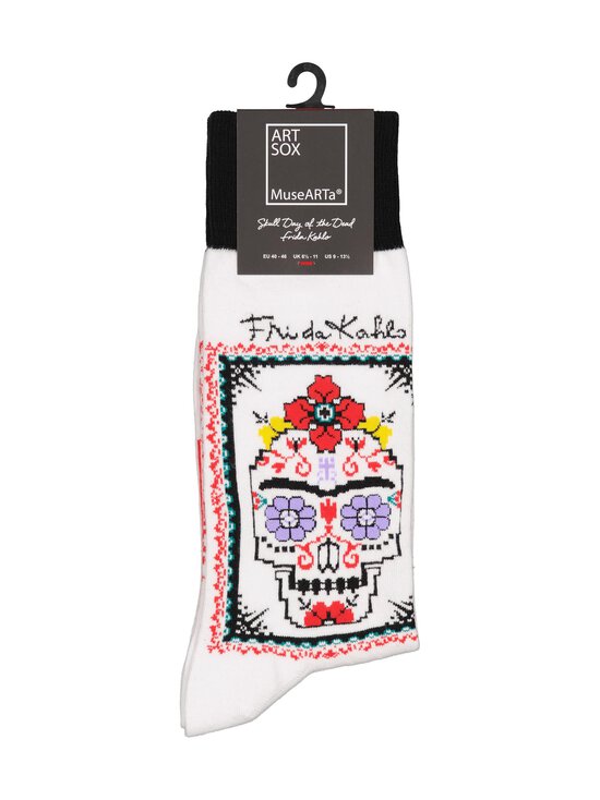 MuseARTa - Sokid Frida Kahlo – Skull Day of the Dead - WHITE - photo 3 MuseARTa - Sokid Frida Kahlo – Skull Day of the Dead - WHITE | Stockmann - photo 3