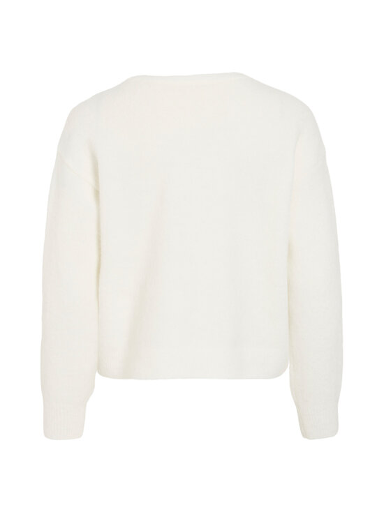 Vila - ViCasas V-neck -neuletakki - CLOUD DANCER DETAIL:DTM LACE | Stockmann - photo 2