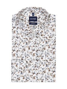 Olymp - Modern Fit Leaf -kauluspaita - 00 WEISS | Stockmann