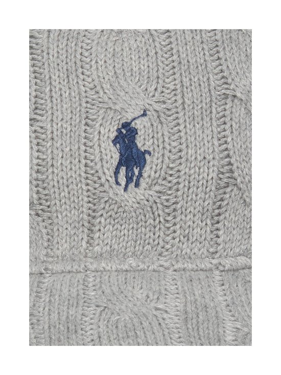 Polo Ralph Lauren - Classic Cable -neulelippalakki - GREY HTR - photo 3 Polo Ralph Lauren - Classic Cable -neulelippalakki - GREY HTR | Stockmann - photo 3
