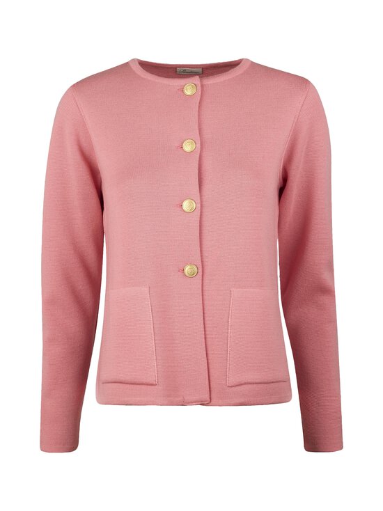 Stenströms - Stina adīta merīnvilnas jaka - 574 DARK PINK | Stockmann - photo 1