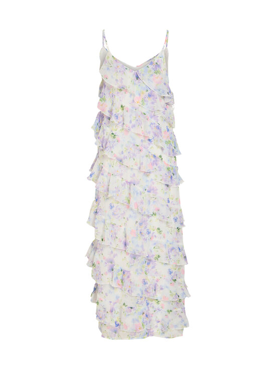 Vila - Viluna Strap Ankle -mekko - CLOUD DANCER AOP:BLUE FLOWERS | Stockmann - photo 2