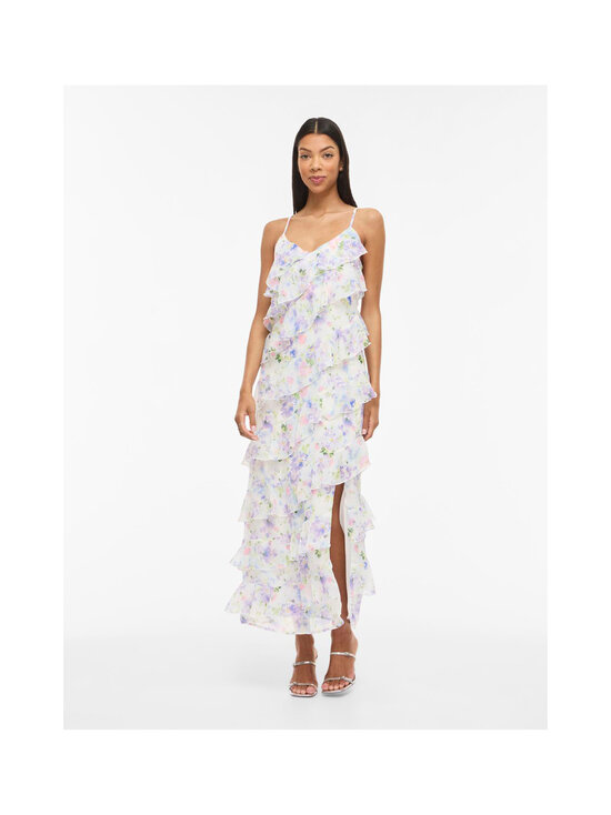 Vila - Viluna Strap Ankle -mekko - CLOUD DANCER AOP:BLUE FLOWERS | Stockmann - photo 5