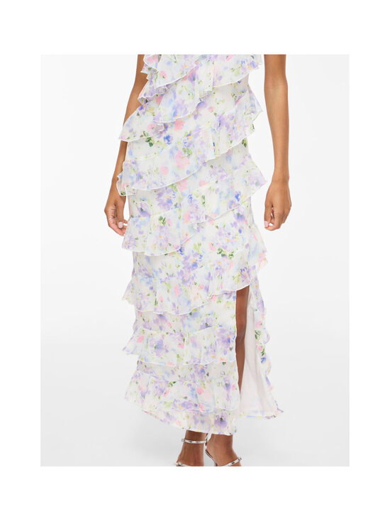 Vila - Viluna Strap Ankle -mekko - CLOUD DANCER AOP:BLUE FLOWERS | Stockmann - photo 7