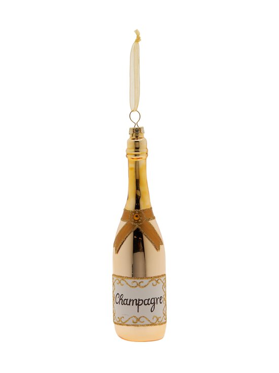 Villa Stockmann - Champagne Bottle -kuusenkoriste 4,4 x 16,5 cm - GOLD | Stockmann - photo 1