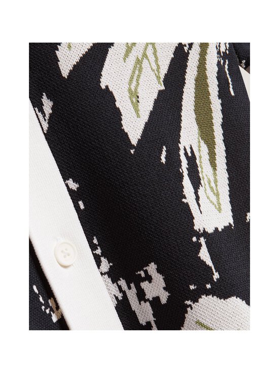 Ted Baker London - Kyesss Knitted Leaf- lyhythihainen kauluspaita - NAVY | Stockmann - photo 5