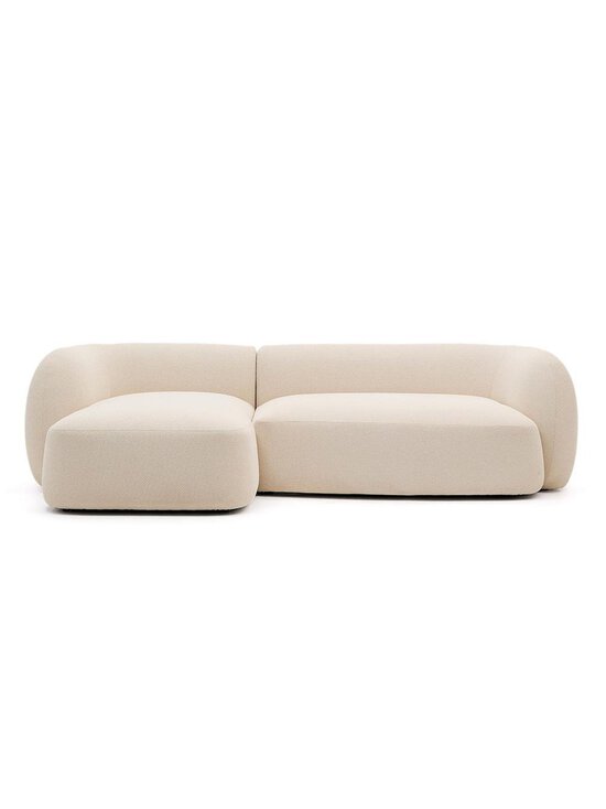 Kave Home - Martina-divaanisohva Nordic-kangas valkoinen L 287 cm / vasen - WHITE | Stockmann - photo 1