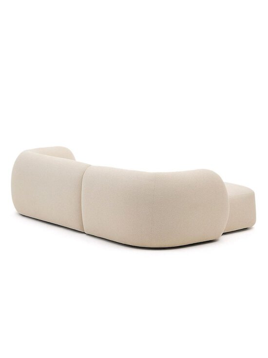 Kave Home - Martina-divaanisohva Nordic-kangas valkoinen L 287 cm / vasen - WHITE | Stockmann - photo 4