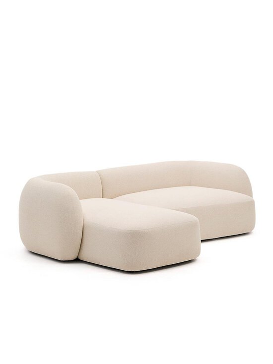 Kave Home - Martina-divaanisohva Nordic-kangas valkoinen L 287 cm / vasen - WHITE | Stockmann - photo 2