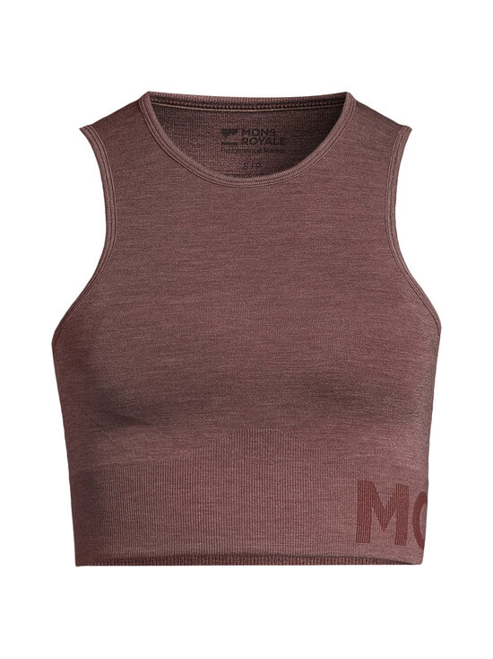 Mons Royale - Solace Merino Seamless tops - 1336-994 HENNA | Stockmann - photo 1