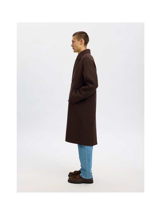 Selected - SLHSIMON MANTECO COAT vilnas maisījuma mētelis - DELICIOSO | Stockmann - photo 4