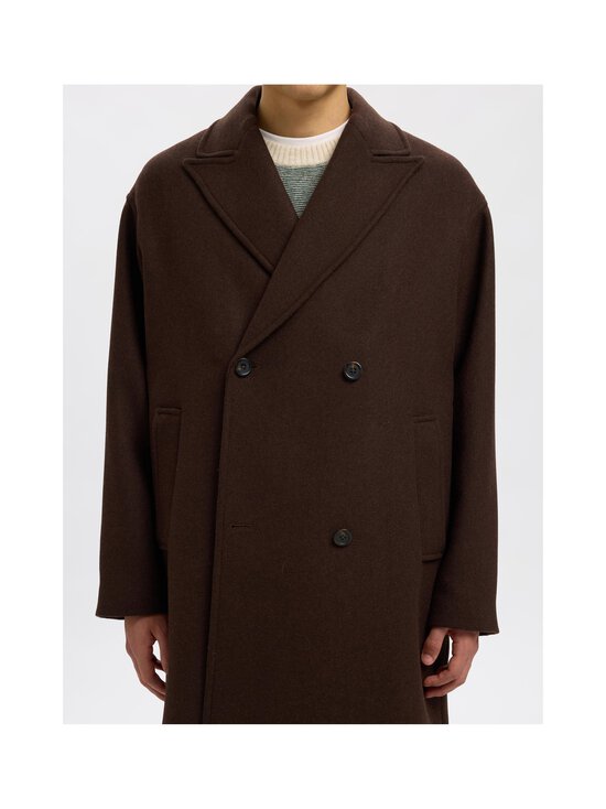 Selected - SLHSIMON MANTECO COAT vilnas maisījuma mētelis - DELICIOSO | Stockmann - photo 5