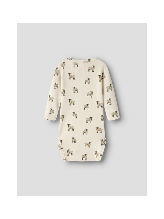 Lil' Atelier - Bodi NbmGavo Eko Slim - TURTLEDOVE AOP:SHEEP | Stockmann - photo 2