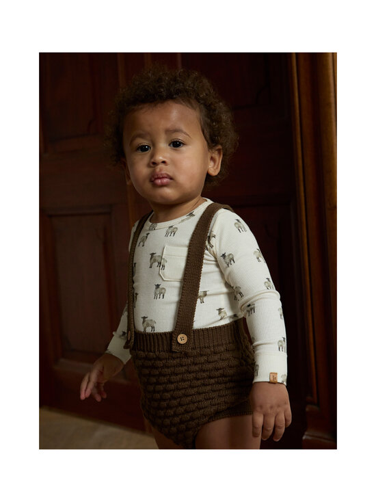 Lil' Atelier - Bodi NbmGavo Eko Slim - TURTLEDOVE AOP:SHEEP | Stockmann - photo 5