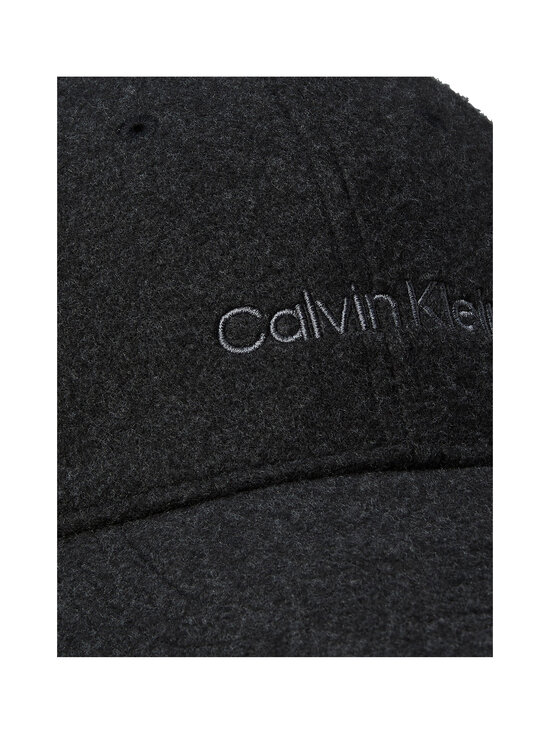 Calvin Klein Bags & Accessories - Titlecase Logo Felt -lippalakki - UB1 BLACK HEATHER | Stockmann - photo 3