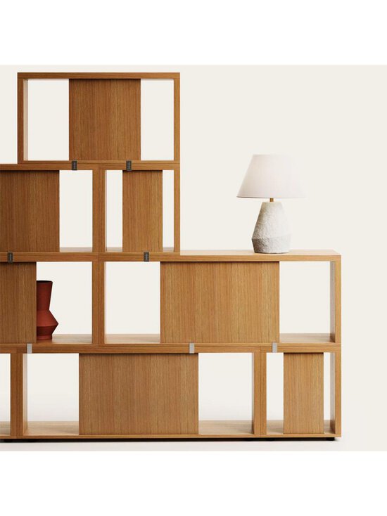 Kave Home - Litto-hyllymoduuli tammi pieni / 34 x 38 cm - BEIGE | Stockmann - photo 5