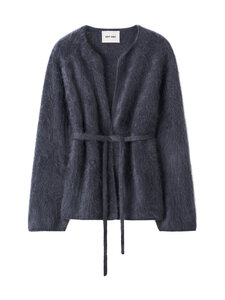 Soft Goat - Harjattu neuletakki - 00001 BLACK | Stockmann