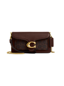 Coach - Coated Canvas Signature Tabby Chain Crossbody soma - B4/MAPLE | Stockmann
