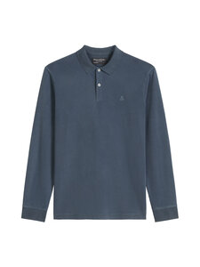 Marc O'Polo - Rib Collar polo krekls - 898 DARK NAVY | Stockmann