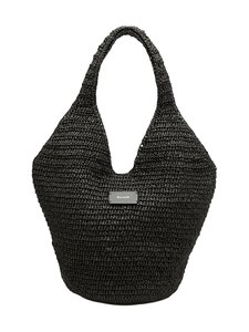 Balmuir - Rimini Hobo -raffialaukku - 990 BLACK | Stockmann