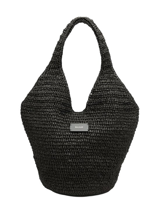Balmuir - Rimini Hobo -raffialaukku - 990 BLACK | Stockmann - photo 1