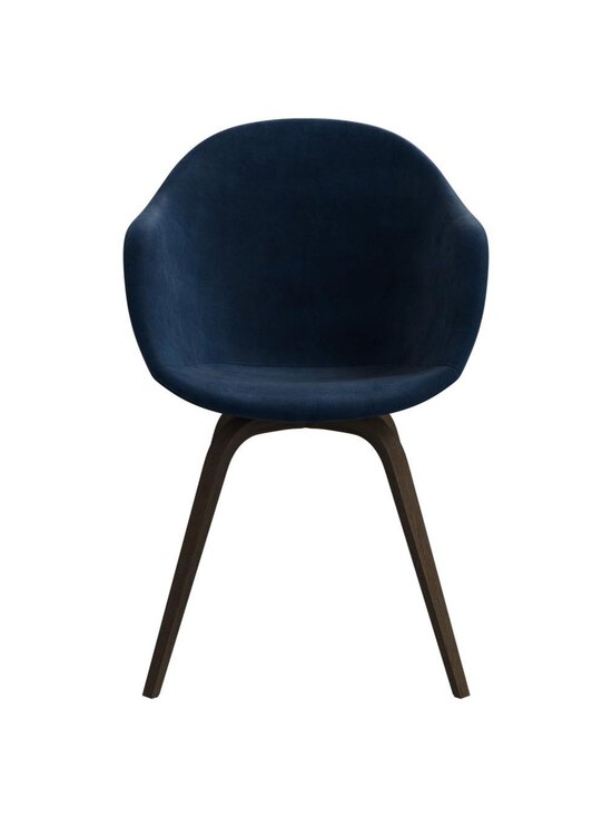 BoConcept - Hauge-tuoli käsinojat Ravello-kangas 3225 tummansininen / tumma tammi - BEIGE | Stockmann - photo 2