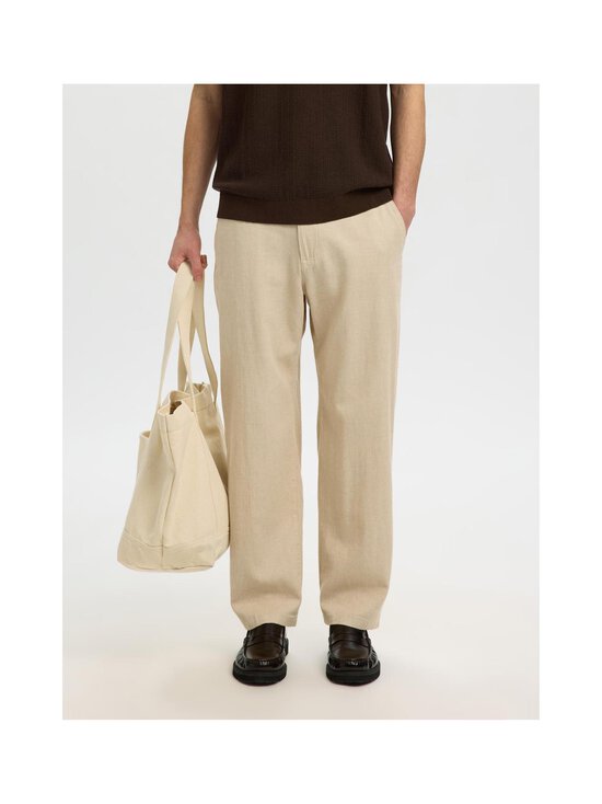 Selected - Brody Loose Linen Blend -housut - INCENSE | Stockmann - photo 5