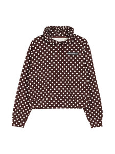 Marimekko - Mieta Pallo Kioski -huppari - 831 WINE RED, OFF WHITE | Stockmann